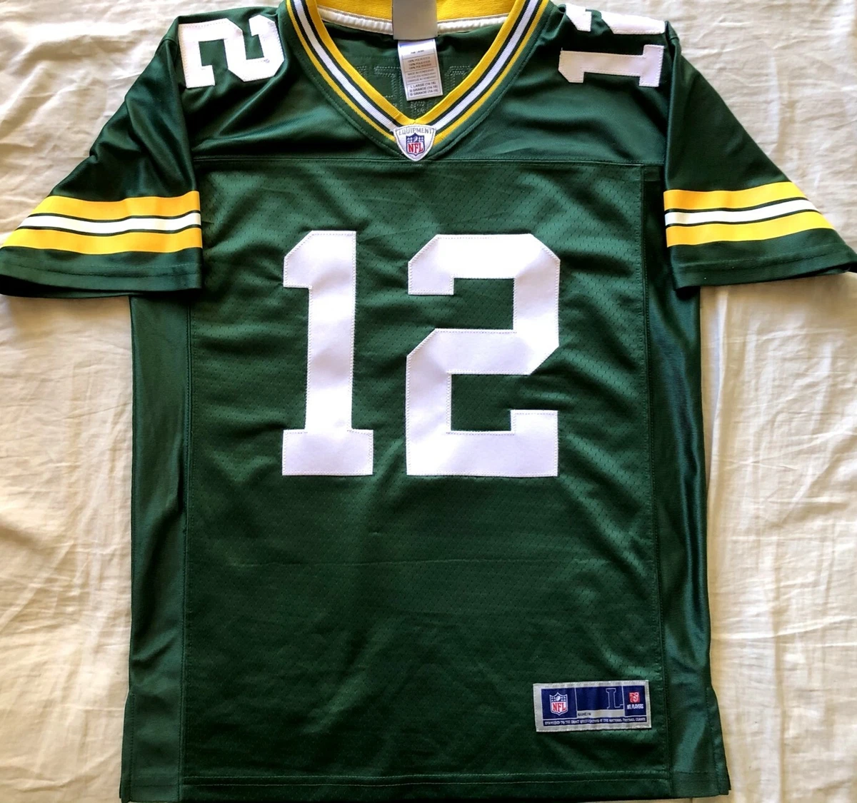 Aaron Rodgers Packers authentic Pro Line stitched boys womens