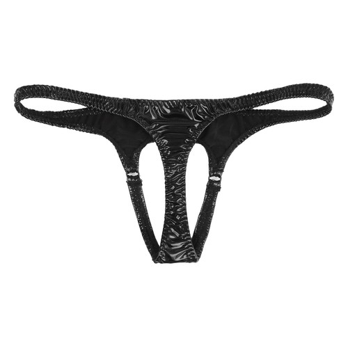 Perizoma uomo Us Sissy mutandine senza cavallo imbracatura cinturino elastico in vita perizoma - Foto 3 di 28