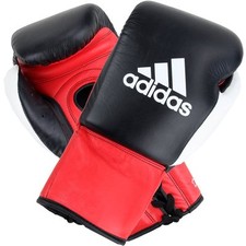 adidas Boxing Leather Dynamic Lace Gloves