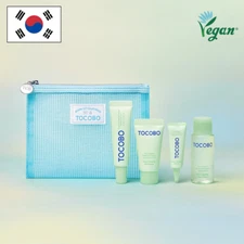 [TOCOBO] CICA CALIMG TRAVEL KIT, VEGAN, K-BEAUTY, Toner, Serum, Cream, Sun Cream
