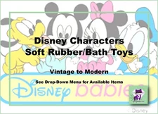 Disney Character Toddler Bath Figures-Choose!