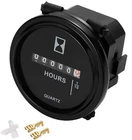 (AC110-250V) Gasoline Engine Quartz Mechanical TOT Hour Meter Golf Cart Boat ATV