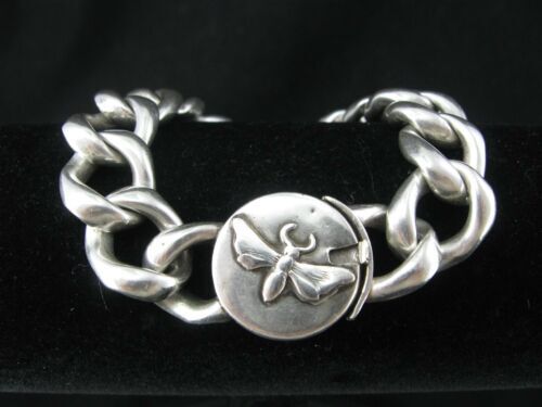 SOL 210038 Initial M, Bangle Antique Silver Color Finish | eBay