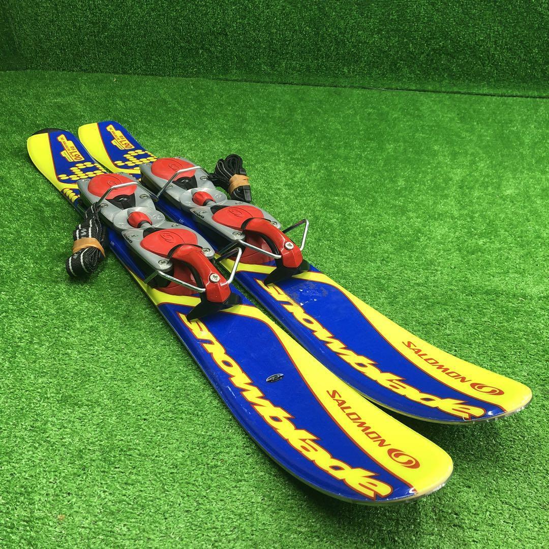 Sci corti Salomon Snowblade 33" sci divertente giallo nero