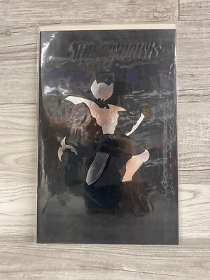 Image Comics Shadowhawk II #1 Black and Chrome Embossed/Die-Cut Cover Comic Book