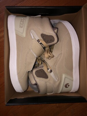 OSIRIS RIZE ULTRA Mens Shoes size 8.5 New in Box Sand/White/Brown