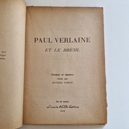 Paul Verlaine et le Brésil - Firmado / Signed by Michel Simon - Imagen 3 de 7