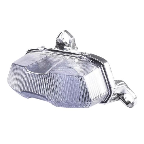 E-Mark Clear Led Tail Turn Signal Light For KAWASAKI Ninja ZX6R 95-97 ZX9R 94-97 - Picture 5 of 9
