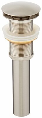 Dyconn Faucet PUD2-BN   Bathroom/Vessel Sink Pop-Up Drain, Brushed Nickel