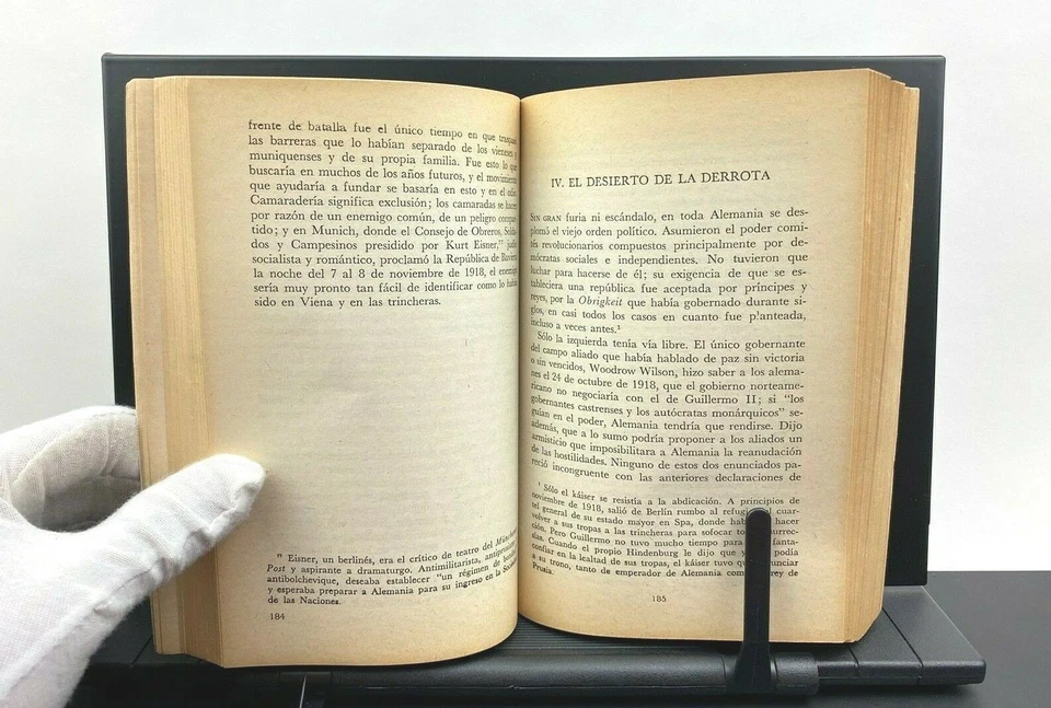 1981 Como Surgio Adolfo Hitler, Nacimiento y Ascenso del Nazismo, 1ra. Edicion - Image 4 of 4