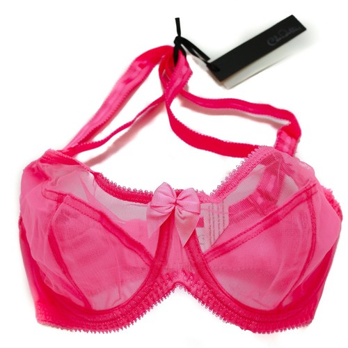 Love Claudette Women's Dessous 3 Part Cup Full Coverage Bra Elsa Pink Intimates