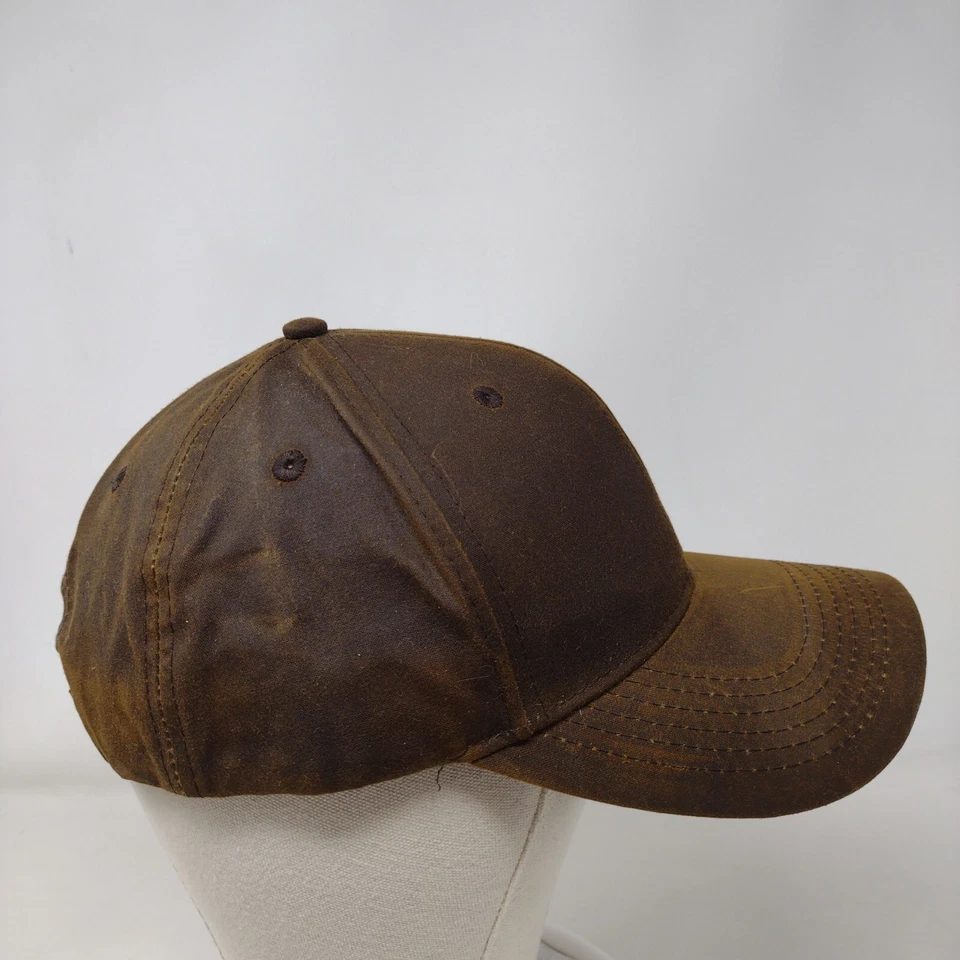 Sombrero Browning Strapback Marrón OSFA Emblema Ajustable Logo Agujeros Ventilados 6 Paneles Foto 4 de 4