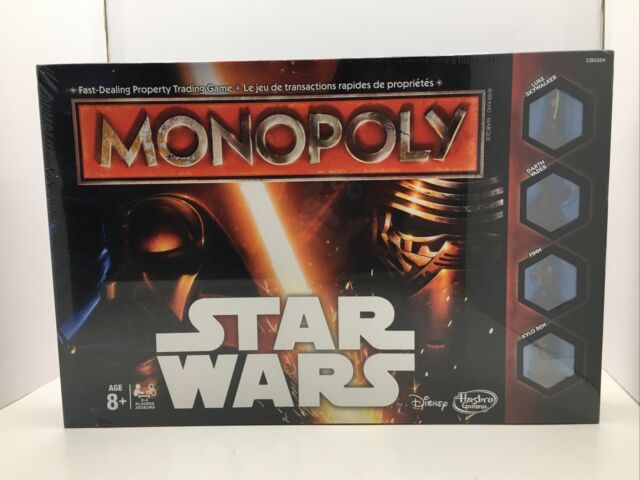 Monopoly Star Wars Edition Board Game 2015 FACTORY SEALED French & English