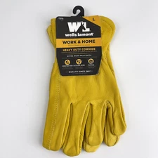 Wells Lamont Work and Home Heavy Duty Cowhide Large Gloves 7129L Pros and DIYer