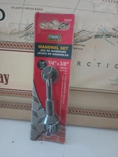 Cut Off Wheel Arbor, 1/4" shank for 1/4" & 3/8" Discs, Mibro 756391, Lot of 1