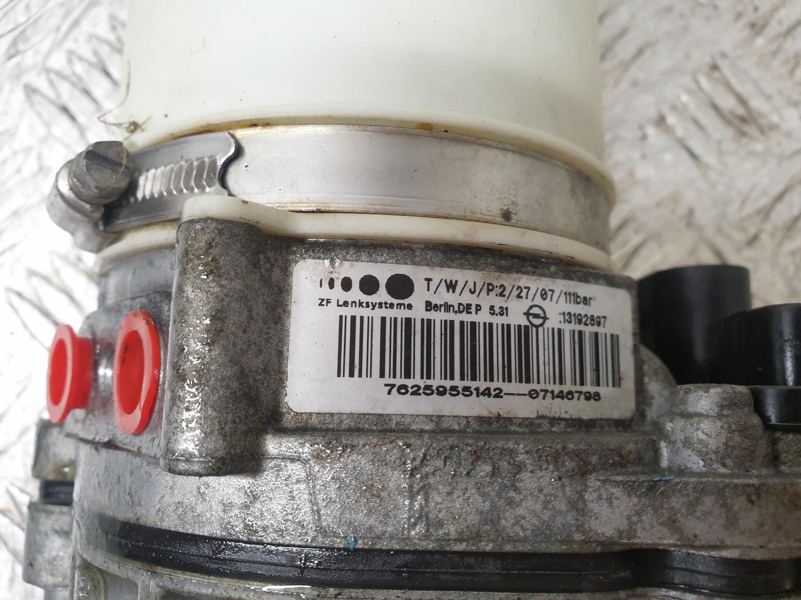 2007 VAUXHALL ASTRA POWER STEERING PUMP 1.8 PETROL 93190228 eBay