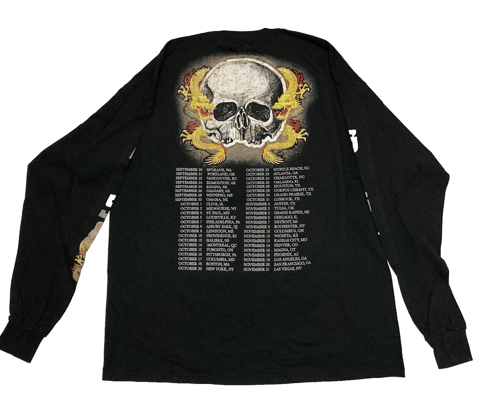 Black Label Society 20110 Long Sleeve Tour Shirt XL Zakk Wylde New Cnd Unworn - Image 2 of 4