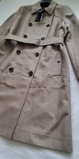 Belstaff Womens Garrison Trench Coat Colour Taupe Size Uk 12 / 44 Bnwt Rrp £699