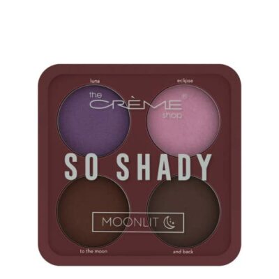 The Crème Shop -So Shady Eyeshadow Palette (Moonlit) 4 Eyeshadow Shades Palette