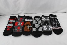New Set 6 Star Wars Socks Adults Unisex Some Christmas B Ankle