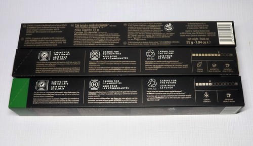 Nespresso Original Line Ispirazione Italiana Decaf & Capriccio bb 01/25 - 12/25 - Picture 3 of 4