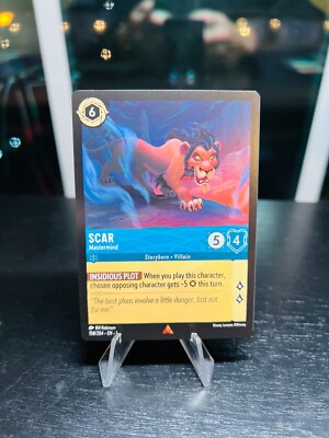 Disney Lorcana - Scar mastermind 158/204 - Non Foil Rare