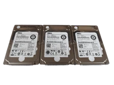 LOT OF 3 Dell MTV7G 300GB SAS 10K 2.5" Hard Drive AL13SEB300 Enterprise Class