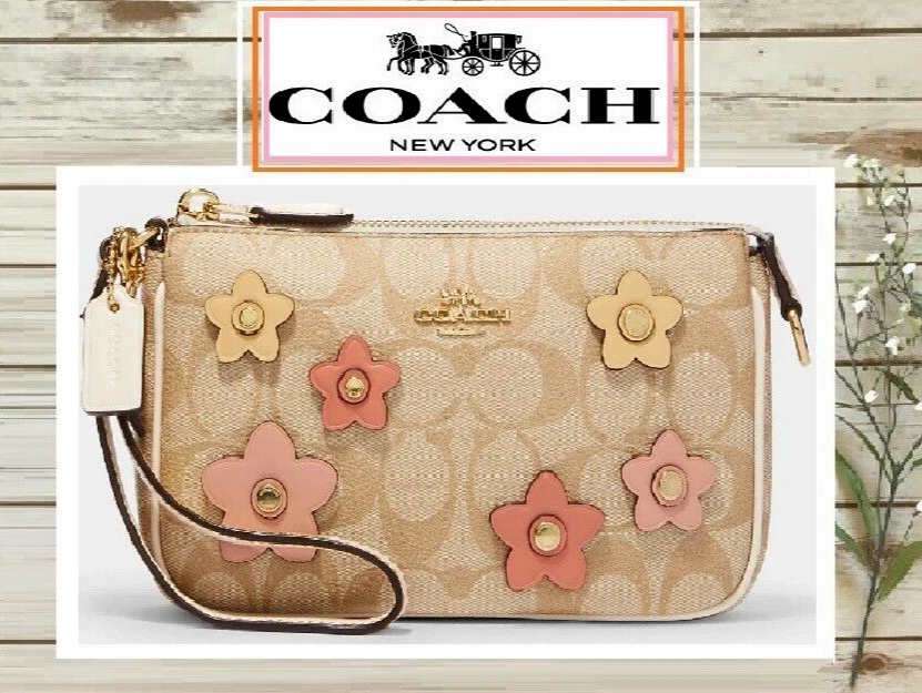 COACH Nolita 15 Wristlet Mini Bag Strawberry Pink Algeria