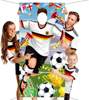 Wm Deutschland FußBall Banner Foto Requisiten Fotowand Wm Deko 2026 Fanartikel