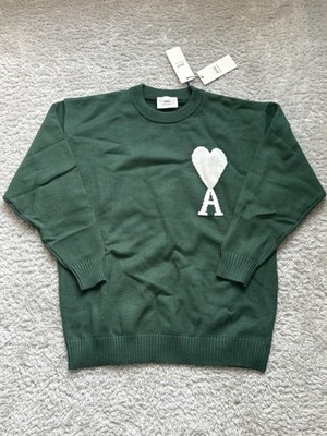 Ami Paris Alexandre Mattiussi Herren Pullover L Grün