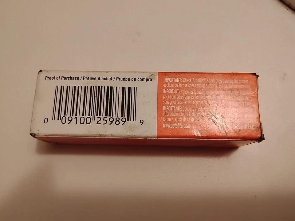 Spark Plug-Copper Non-Resistor Autolite 4194 - Image 3 of 4