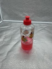 BERENSTAIN BEARS Water Bottle Sippy Snack Cup BPA FREE Push Pull Open Close Red