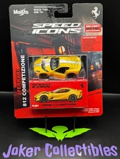 Maisto 1:64 Speed Icons Ferrari 812 Competizione Yellow