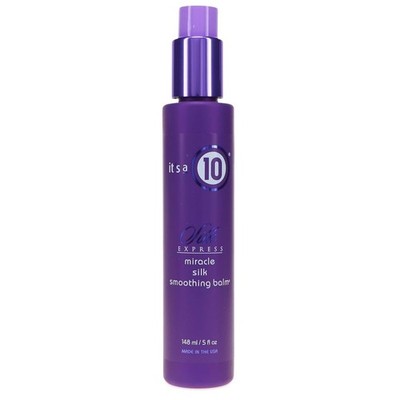 Glättungscreme Haare Damen, It's a 10 Silk Express Smoothing Balm - Anti Frizz 