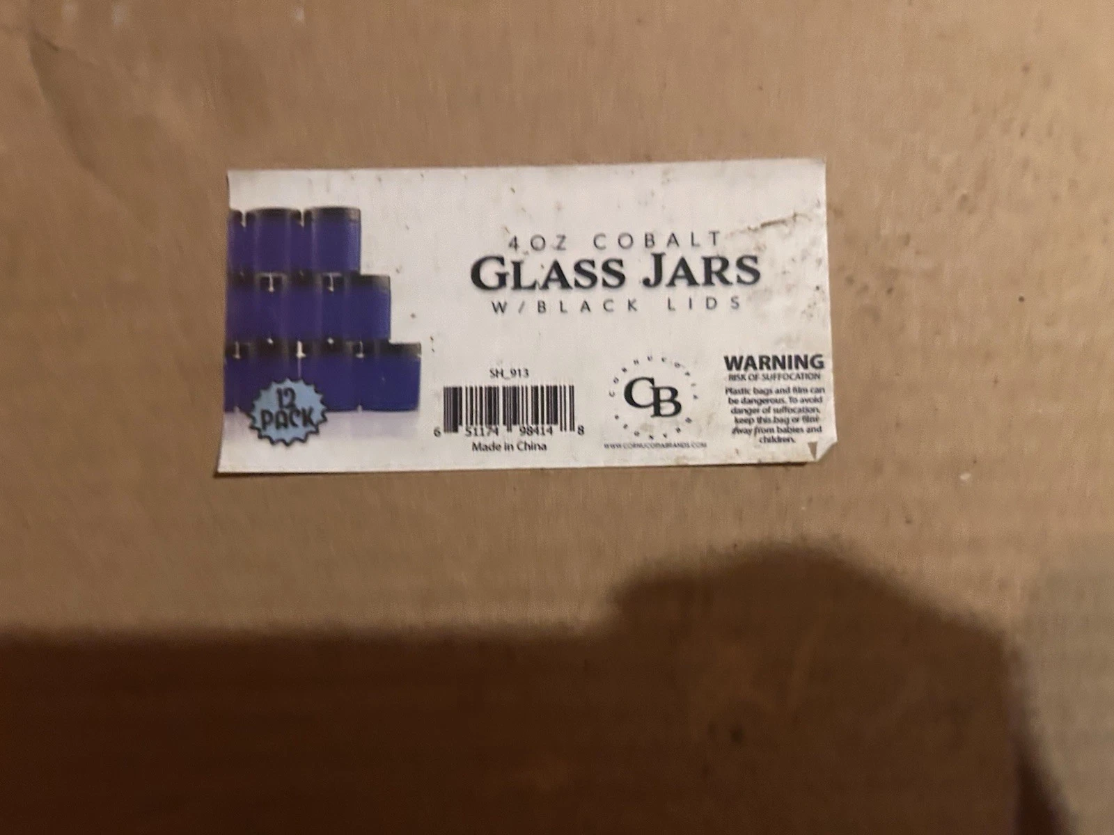 11 Cobalt Blue 4 Oz Round Glass Jars With Inner Liners And Black Lids
Opens in a new window or tab