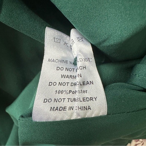 Veiled Collection Sandra Emerald Button Front Sat… - image 16