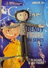NECA Coraline Bendy Figure Mini Series Bendable Black & White Star Sweater
