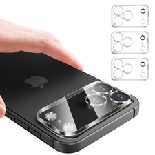 Hlija 3PCS Rear Back Camera Lens Protector Tempered Glass for iPhone 17 Pro