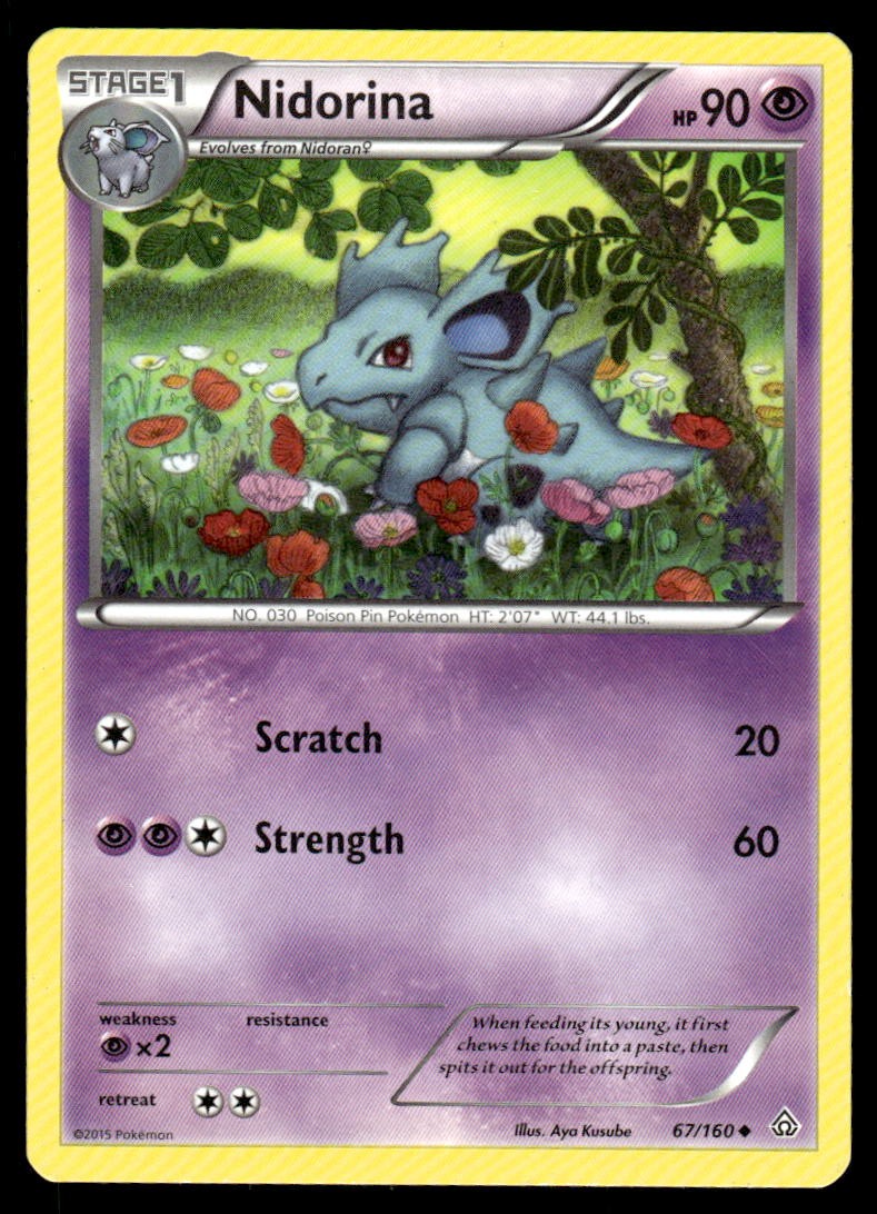 XY - Primal Clash #67/160 Nidorina