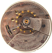 1919 ELGIN POCKET WATCH MOVEMENT 21342337 GRADE 317 18s 15j DC3