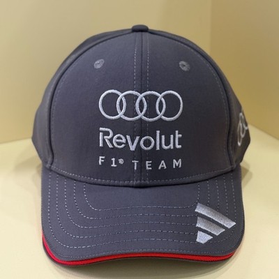 Audi Gray Revolut F1 Team Racing Casual Adjustable Sports Baseball Cap Hat NEW