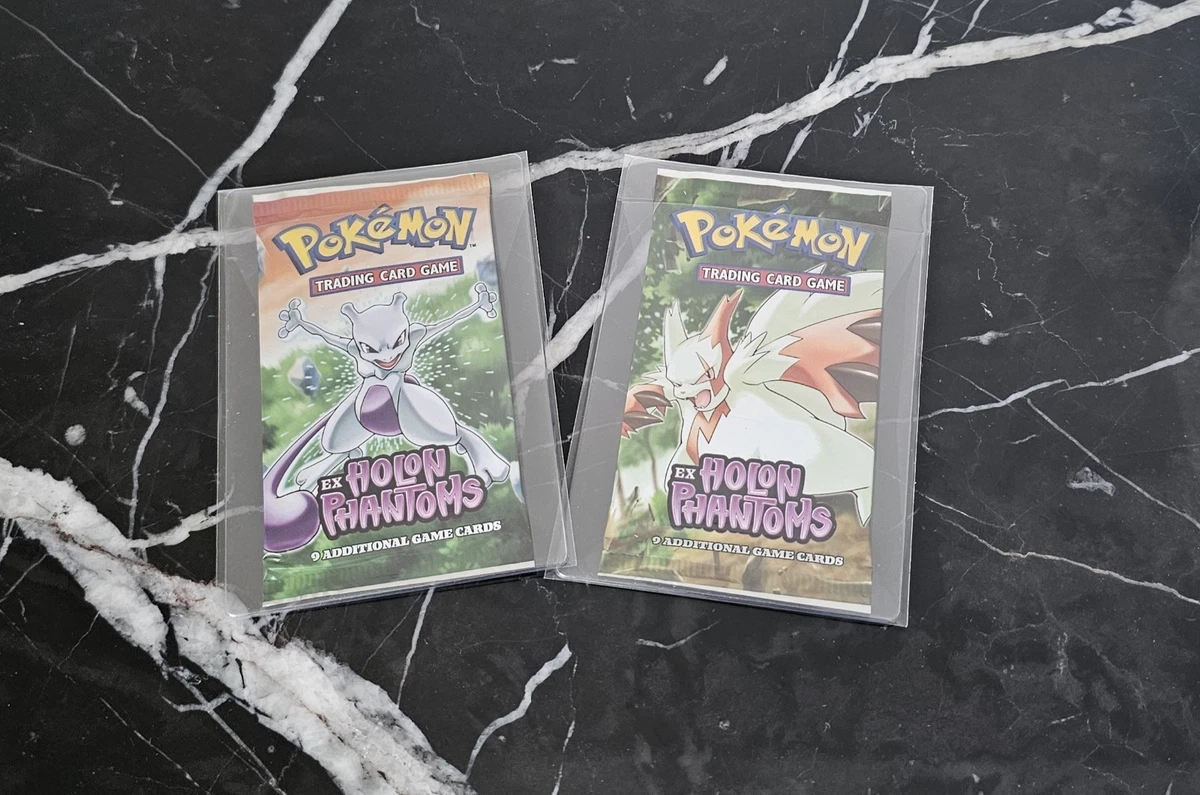 Pokémon TCG EX Holon Phantoms Sealed Collectible Card Game Packs