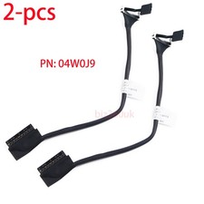 a lot of 2 New Dell Latitude 7280 Battery Cable Connector Wire 04W0J9 DC02002NG0
