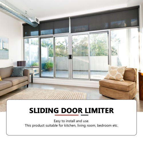 Posicionador de cojinetes de tapón limitador de puerta corredera simple de metal pequeño 2 piezas - Imagen 12 de 12