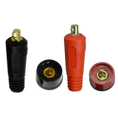 WIG Schweißkabel Plattenverbinder Stecker und Buchse Quick Connect Connector - Bild 1 von 4