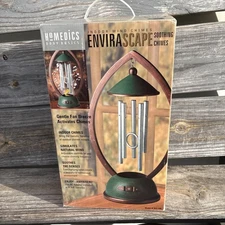 New Open Box Homedics WC-100 Indoor Wind Chimes Envirascape Tranquil Chimes 🔥