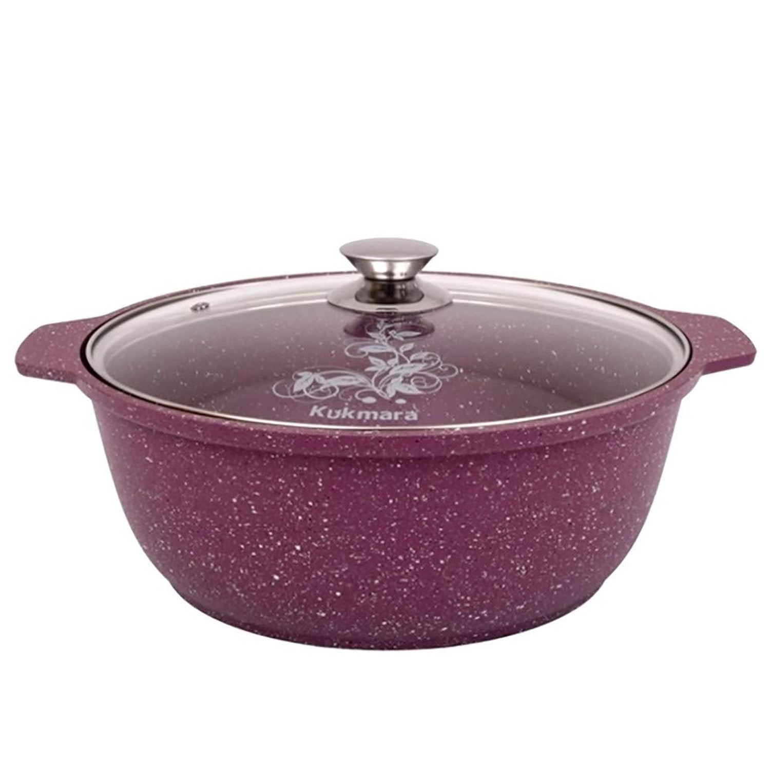 Cooking Pot Aluminum Dutch Oven Pot with Glass Lid 135.26 oz. (4 L) (mystery)...