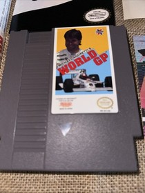 Michael Andretti's World GP NES, Nintendo, Cartridge,  & Box