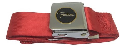 Ford Falcon Logo Seatbelt Light Bright Red XK XL XM XP Ford Seatbelts Seat Belts