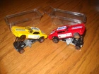 😛HOT WHEELS REDLINES*LOT of 2-FUNNY CARS-DON PRUDHOMME & TOM Mc EWEN😛 AWESOME